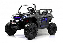 Детский электромобиль RiverToys T777TT 4WD черный Spider