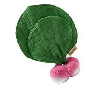Игрушка-прорезыватель Oli&Carol Mini Doudou с комфортером L-MINDOU-RADISH