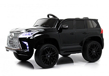 Детский электромобиль RiverToys Lexus 570 E555EE черный глянец