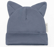 Чепчик (шапочка) AmaroBaby Nature essence cat серый 38
