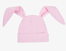 Чепчик (шапочка) AmaroBaby Nature essence bunny розовый 38