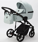 Детская коляска Adamex Mobi 3 в 1 M-TK27  (СЕРО-ЗЕЛЕНЫЙ)