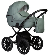 Детская коляска Indigo Mio Eco Plus 14 2 в 1 03 шалфей кожа