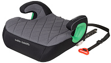 Автокресло Indigo QuickFix Isofix 22-36 кг серый-черный