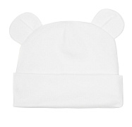 Чепчик (шапочка) AmaroBaby Nature essence bear молочный 40