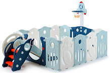 Манеж UNIX Kids SUPREME Space 160x160 Blue