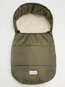 Конверт меховой AmaroBaby Snowy Baby 105 см хаки