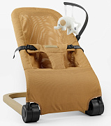 Детский шезлонг Amarobaby Baby relax бежевый