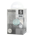 Соска-Пустышка Suavinex Anatomical Pro силикон 0–6 мес 307763 MINT