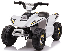 Детский электроквадроцикл RiverToys H001HH белый