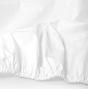 Простыня на резинке Happy Baby 145х70 см 87536 white
