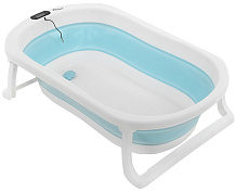 Детская ванна Pituso складная 75 см, встроенный термометр FG1163 Blue/Голубой