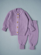 Костюм Little Star Версаль кофточка и штаны 80033 орхидея 62