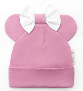Чепчик (шапочка) AmaroBaby Nature essence mini розовый 40