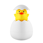 Игрушка для ванной 2 в 1 Roxy-Kids яйцо-лейка REGG-002 желтый цыплёнок