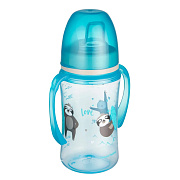 Поильник Canpol babies Exotic Animals с носиком обучающий 240 мл от 6 мес 35/208 голубой