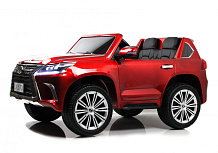 Детский электромобиль RiverToys Lexus LX570 Y555YY красный глянец