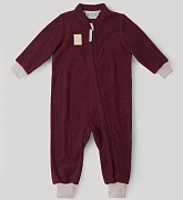 Флисовый детский комбинезон Leokid Snowberry Redwood 62