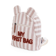 Рюкзак Childhome My First Bag CWKIDBSTNR RAYURES NUDE