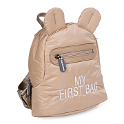 Рюкзак Childhome My First Bag CWKIDBPBE PUFFERED BEI