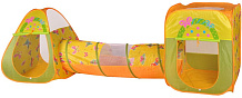 Игровой домик Ching-Ching 2 домика + туннель + 100 шариков CBH-24