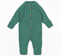 Комбинезон вязаный AmaroBaby Pure Love Tot демисезонный зеленый 62