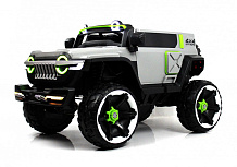 Детский электромобиль RiverToys М222БХ серый