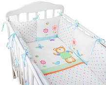 Комплект в кроватку Perina Глория Oval 7 предметов Г7.2-125х75 Hello