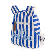 Рюкзак Childhome My First Bag CWKIDBSTBL RAYURES BLEU