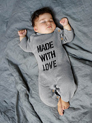Комбинезон вязаный AmaroBaby Pure Love Made демисезонный серый 62