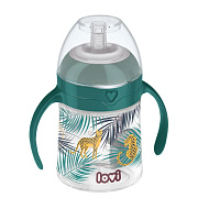 Поильник Lovi Jungle Vibes с трубочкой и утяжелителем 150 мл 6+ мес 35/366