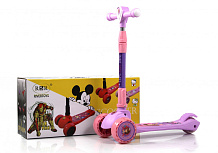 Детский самокат RiverToys HB-103 фиолетовый