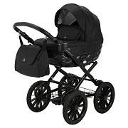 Детская коляска Adamex Chantal Retro 3 в 1 C213 (черный)
