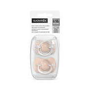 Соска-Пустышка Suavinex Physiological Dreams Pro 0-6 мес, 2 шт 308276 PINK