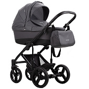 Детская коляска Bebetto Magnum Prima 3 в 1 с автокреслом Avionaut Cosmo 03 т.серая кожа