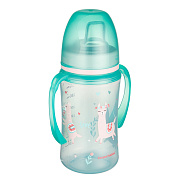 Поильник Canpol babies Exotic Animals с носиком обучающий 240 мл от 6 мес 35/208 зеленый
