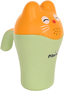 Ковш Pituso Котик с крышкой FG811-Green Green/Фисташковый