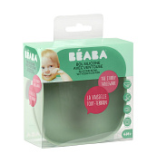 Тарелка из силикона Beaba Silicon Suction Bowl 913547 GREEN / VERT