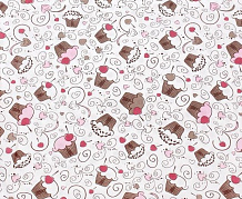 Постельное белье AmaroBaby WB Time to Sleep Десерт 1,5 спальное 3 предмета розовый