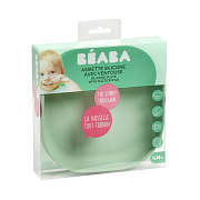 Тарелка из силикона Beaba Assiette на присоске 913551 S GREEN