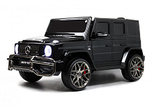 Детский электромобиль RiverToys Mercedes-AMG G63 (S307) черный глянец
