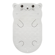 Коврик резиновый для ванны Roxy-Kids антискользящий 76x45см BM-4576-CAT Кот серый