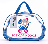 Сумка в роддом Vikalex 20х30х15 василек