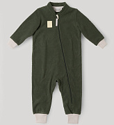 Флисовый детский комбинезон Leokid Snowberry Green Scape 62