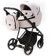 Детская коляска Adamex Blanc 2 в 1 BL-PS78 LUX (СВ.РОЗОВЫЙ + СВ.РОЗОВАЯ КОЖА)