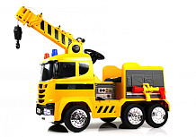 Детский электромобиль RiverToys G002GG желтый