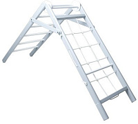 Детский спортивный комплекс Perfetto Sport Piccolo angolo in legno grigio