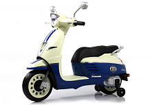 Детский электромотоцикл RiverToys Z222ZZ синий