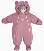 Комбинезон-трансформер AmaroBaby Snowy Travel зимний меховой ЧЗ розовый 74